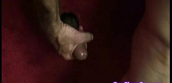  Straight guy gets surprise gay suckoff at gloryhole 28